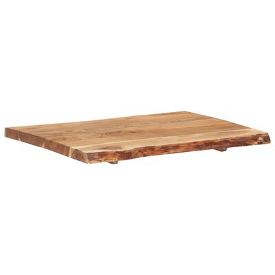 vidaXL Stolní deska masivní akáciové dřevo 80 x (50–60) x 3,8 cm