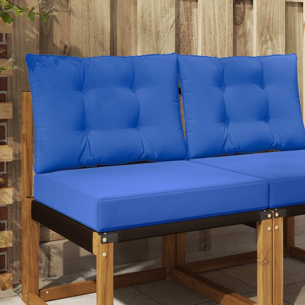 vidaXL Venkovn&iacute; pol&scaron;t&aacute;ř na pohovku 2 pcs Tyrkysov&aacute; Polyester