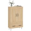 vidaXL Skř&iacute;ň highboard dub sonoma 69,5 x 31 x 115 cm kompozitn&iacute; dřevo