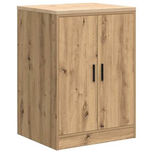 vidaXL Gar&aacute;žov&aacute; skř&iacute;ň Řemeslnick&yacute; dub 60x51x85 cm Borovicov&yacute; masiv