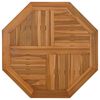 vidaXL Stoln&iacute; deska 60 x 60 x 2,5 cm osmihrann&aacute; masivn&iacute; teakov&eacute; dřevo
