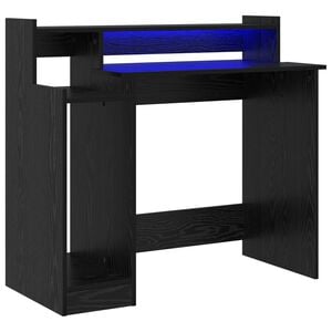 vidaXL Stůl Čern&yacute; dub 97 x 45 x 90 cm Kompozitn&iacute; dřevo