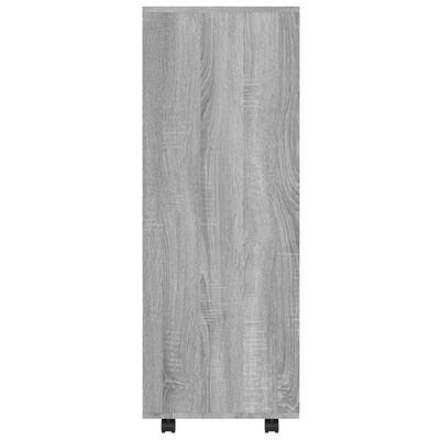 vidaXL Šatní skříň šedá sonoma 80 x 40 x 110 cm kompozitní dřevo