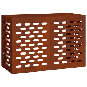 vidaXL Ochrana klimatizace Rezav&aacute; 90 x 40 x 60 cm