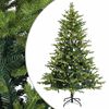 vidaXL Uměl&yacute; Skl&aacute;dac&iacute; V&aacute;nočn&iacute; Strom 150 cm 150 LED Tepl&aacute; b&iacute;l&aacute;