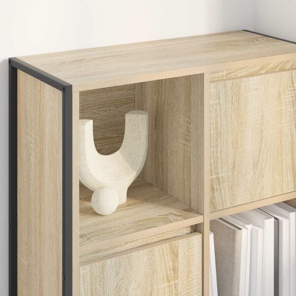 vidaXL Knihovna Sonoma 68 x 30 x 108.5 cm kompozitn&iacute; dřevo