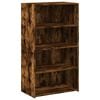 vidaXL Skř&iacute;ň highboard kouřov&yacute; dub 70 x 41 x 124 cm kompozitn&iacute; dřevo