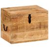 vidaXL &Uacute;ložn&yacute; box 39 x 28 x 31 cm masivn&iacute; mangovn&iacute;kov&eacute; dřevo