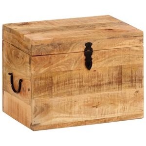 vidaXL &Uacute;ložn&yacute; box 39 x 28 x 31 cm masivn&iacute; mangovn&iacute;kov&eacute; dřevo