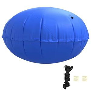 vidaXL Zimn&iacute; baz&eacute;nov&yacute; pol&scaron;t&aacute;ř Modr&aacute; &Oslash; 310 x 180 cm PVC
