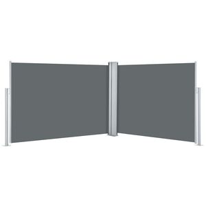 vidaXL Zatahovac&iacute; bočn&iacute; mark&yacute;za / z&aacute;stěna antracitov&aacute; 120 x 1000 cm