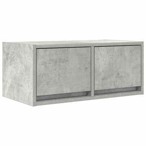 vidaXL TV skř&iacute;ňka betonově &scaron;ed&aacute; 60x31x25,5 cm kompozitn&iacute; dřevo
