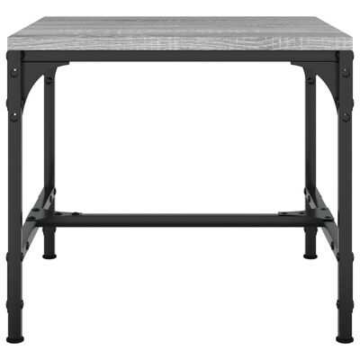 vidaXL Odkládací stolek šedý sonoma 40x40x35 cm kompozitní dřevo