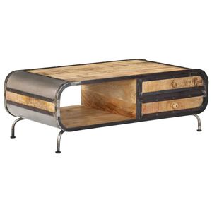 vidaXL Konferenčn&iacute; stolek 100 x 50 x 35 cm masivn&iacute; mangovn&iacute;kov&eacute; dřevo