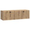 vidaXL N&aacute;stěnn&aacute; TV skř&iacute;ň 98 x 31 x 30 cm Dub artisan Kompozitn&iacute; dřevo