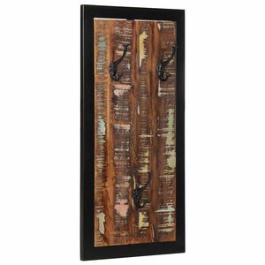 vidaXL Vě&scaron;&aacute;k na kab&aacute;ty v&iacute;cebarevn&eacute; 40x2x80 cm recyklovan&eacute; dřevo