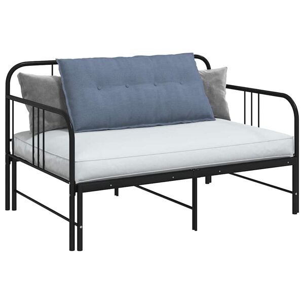 vidaXL Pol&scaron;t&aacute;ř na z&aacute;da Modr&aacute; 100 x 50 cm Žebrovan&aacute; l&aacute;tka