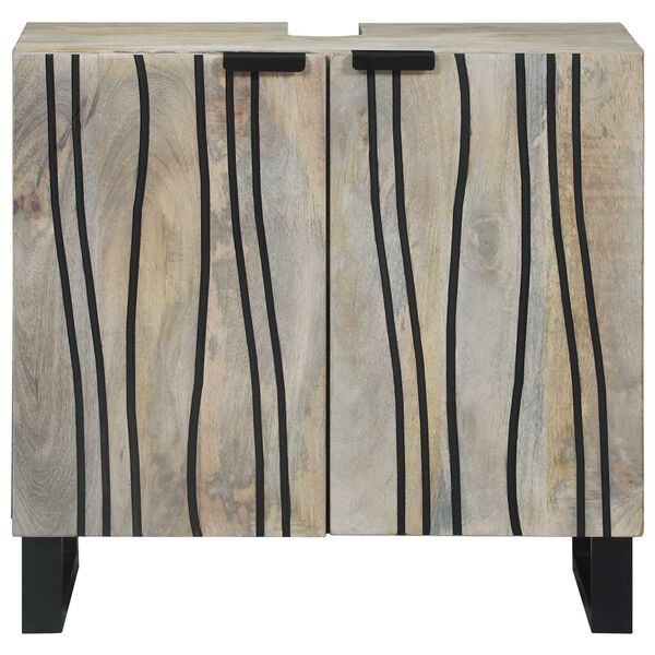 vidaXL Skř&iacute;ňka pod umyvadlo B&iacute;l&aacute; 62 x 33 x 58 cm Kompozitn&iacute; dřevo