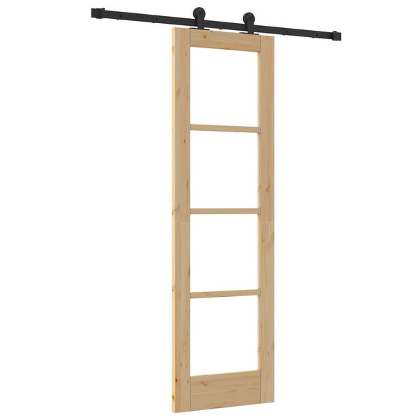 vidaXL Posuvné dveře ORKDAL Přírodní 61 x 198,5 cm