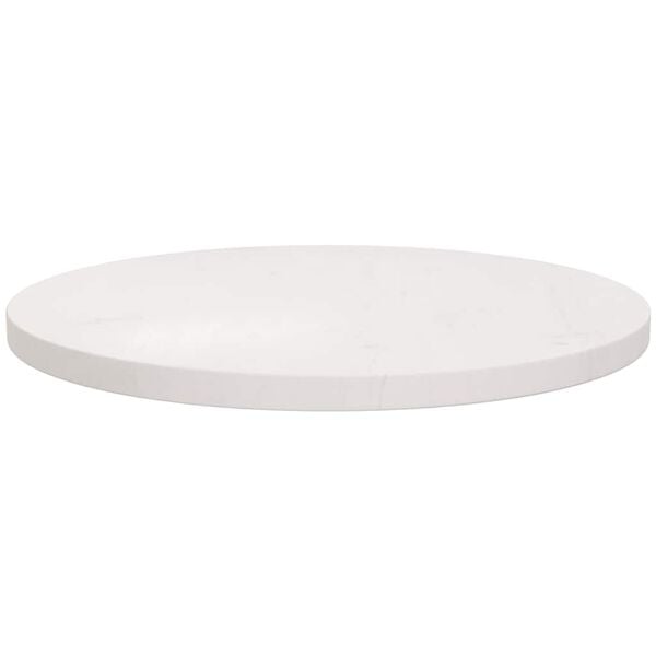 vidaXL Stoln&iacute; deska kulat&aacute; b&iacute;l&aacute; &Oslash; 50 x 3 cm masivn&iacute; borov&eacute; dřevo