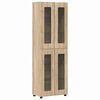 vidaXL Vysok&yacute; bufet FLORIN 60 x 35 x 182 cm Sonoma dub