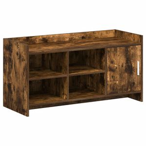 vidaXL Skř&iacute;ň na obuv Kouřov&yacute; dub 100 x 39,5 x 51 cm Kompozitn&iacute; dřevo