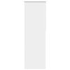 vidaXL Roleta zatemňovac&iacute; b&iacute;l&aacute; 75x230 cm &scaron;&iacute;řka l&aacute;tky 70,7 cm polyester