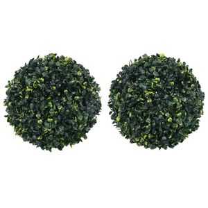 vidaXL Uměl&eacute; buxus koule 2 ks 45 cm