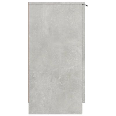 vidaXL Botník betonově šedý 59 x 35 x 70 cm kompozitní dřevo