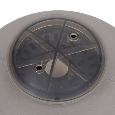 vidaXL Bazénová písková filtrace se 6polohovým ventilem šedá