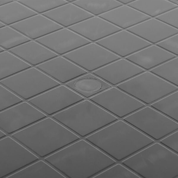 vidaXL Zahradní stůl antracitový 89 cm plast