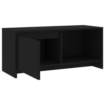 vidaXL TV skříňka černá 90 x 35 x 40 cm dřevotříska