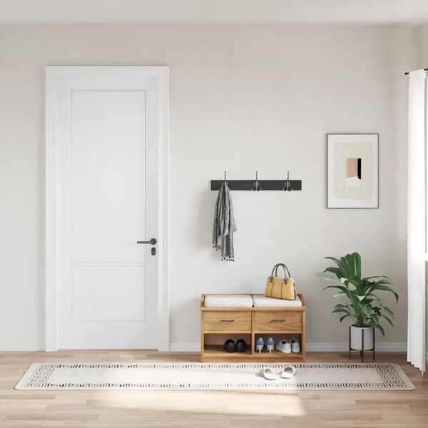 vidaXL Koberec prateln&yacute; 80 x 300 cm světle b&eacute;žov&yacute;