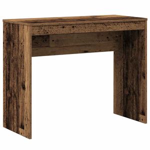 vidaXL Psac&iacute; stůl old wood 90 x 40 x 72 cm kompozitn&iacute; dřevo