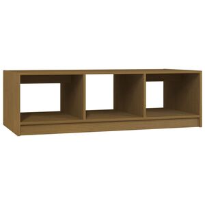 vidaXL Konferenčn&iacute; stolek medově hněd&yacute; 110x50x34 cm masivn&iacute; borovice