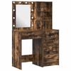 vidaXL Kosmetick&yacute; stůl 2 ks Hněd&aacute; 50 x 41 x 135 cm Kompozitn&iacute; dřevo