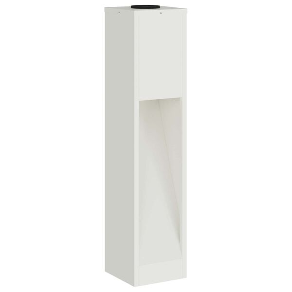 vidaXL Sol&aacute;rn&iacute; LED osvětlen&iacute; cesty 2 pcs B&iacute;l&aacute; Studeně v&aacute;lcovan&aacute; ocel