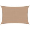 vidaXL St&iacute;n&iacute;c&iacute; plachta 160 g/m&sup2; taupe 2,5 x 4 m HDPE