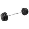 vidaXL Zakřiven&aacute; tyč se z&aacute;važ&iacute;m 90 kg