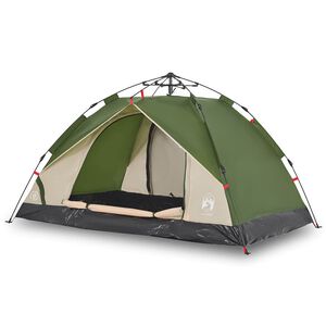 vidaXL Kempingov&yacute; stan kupole pro 2 osoby zelen&yacute; rychloup&iacute;nac&iacute;