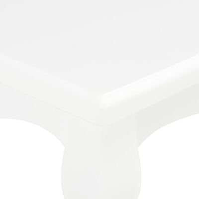 vidaXL Konferenční stolek bílý 110 x 60 x 40 cm masivní borové dřevo