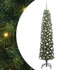 vidaXL Uměl&yacute; v&aacute;nočn&iacute; stromeček Zelen&aacute; 180 cm PVC, ocel a plast
