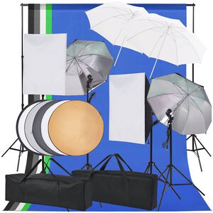 vidaXL Sada osvětlen&iacute; do fotoateli&eacute;ru