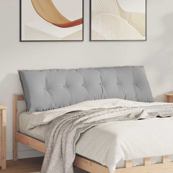 vidaXL Pol&scaron;t&aacute;ř na z&aacute;da Oblačno &scaron;ed&aacute; 160 x 19 x 50 cm textil