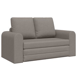 vidaXL Pohovka na span&iacute; Taupe 148 x 71 x 83 cm textil