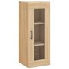 vidaXL Skř&iacute;ň highboard dub sonoma 34,5 x 34 x 180 cm kompozitn&iacute; dřevo