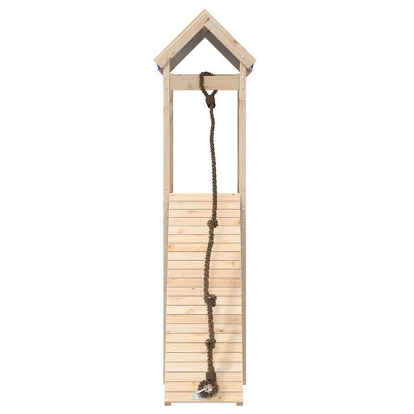 vidaXL Dětsk&eacute; hři&scaron;tě na zahradu masivn&iacute; borov&eacute; dřevo