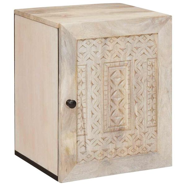 vidaXL Koupelnov&aacute; skř&iacute;ň B&iacute;l&aacute; 38 x 33 x 48 cm kompozitn&iacute; dřevo