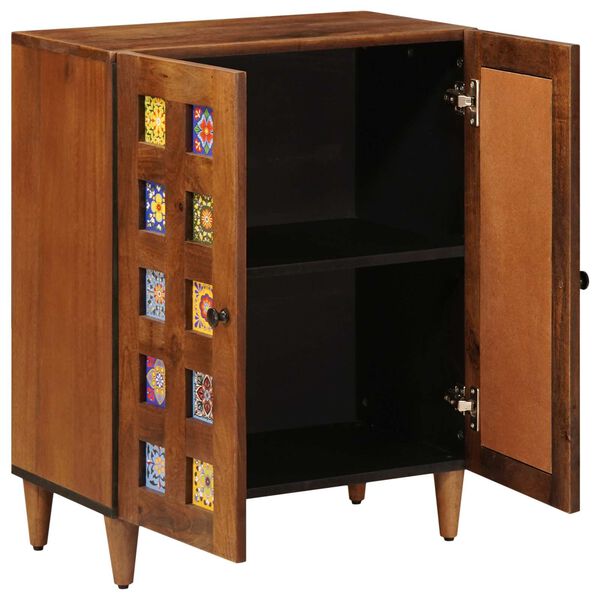 vidaXL Serv&iacute;rovac&iacute; skř&iacute;ň Vla&scaron;sk&yacute; ořech 60 x 33 x 75 cm