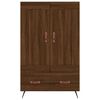 vidaXL Skř&iacute;ň highboard hněd&yacute; dub 69,5 x 31 x 115 cm kompozitn&iacute; dřevo